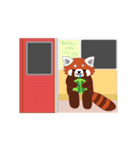 little red panda（個別スタンプ：19）