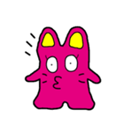 ピンクの猫ちゃん（個別スタンプ：32）