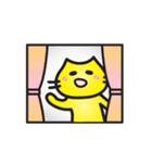 黄色い猫のとむくん（個別スタンプ：33）