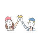 Mime Couple（個別スタンプ：39）