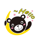 Cute Moon Bear（個別スタンプ：1）