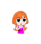 ORANGE GIRL mood articles（個別スタンプ：15）