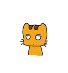 Orange kitty - Buru 4（個別スタンプ：1）