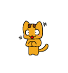 Orange kitty - Buru 4（個別スタンプ：24）