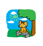 Orange kitty - Buru 4（個別スタンプ：31）