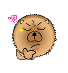 Funny Chow Chow for Life（個別スタンプ：20）