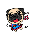 Joy's Pug World (3)（個別スタンプ：4）