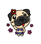 Joy's Pug World (3)（個別スタンプ：33）