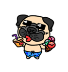 Joy's Pug World (3)（個別スタンプ：34）