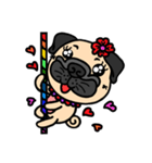 Joy's Pug World (3)（個別スタンプ：35）