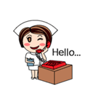 Nan is a nurse Part.3 (Eng)（個別スタンプ：1）