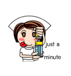 Nan is a nurse Part.3 (Eng)（個別スタンプ：35）