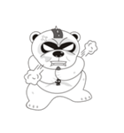 Funny Moro P Bear（個別スタンプ：13）