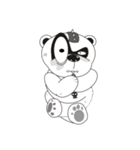 Funny Moro P Bear（個別スタンプ：21）