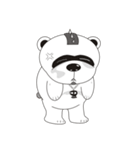 Funny Moro P Bear（個別スタンプ：28）