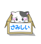 捨猫ニャリの日常（個別スタンプ：19）