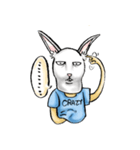 Crazy Rabbit Head（個別スタンプ：7）