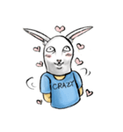 Crazy Rabbit Head（個別スタンプ：10）