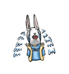 Crazy Rabbit Head（個別スタンプ：40）