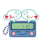 ポケベルすたんぷ＜文字入り＞（個別スタンプ：3）