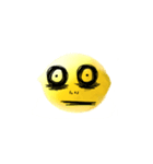 The lemon's face（個別スタンプ：8）