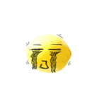 The lemon's face（個別スタンプ：16）