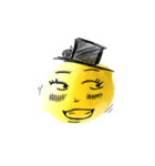 The lemon's face（個別スタンプ：21）