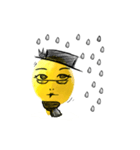 The lemon's face（個別スタンプ：23）