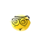 The lemon's face（個別スタンプ：32）