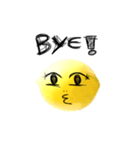 The lemon's face（個別スタンプ：36）