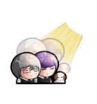 Purple and Grey Head Boys！ Batista（個別スタンプ：11）