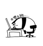 Black and White Bear（個別スタンプ：12）