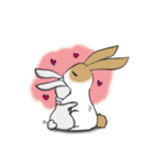 Puff Rabbit（個別スタンプ：9）