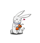 Puff Rabbit（個別スタンプ：24）