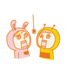 Bee ＆ Bunny（個別スタンプ：2）