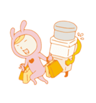 Bee ＆ Bunny（個別スタンプ：5）