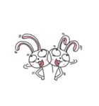 An optimistic yet Funny Bunny(for all)（個別スタンプ：9）