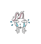 An optimistic yet Funny Bunny(for all)（個別スタンプ：16）