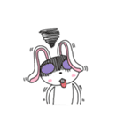 An optimistic yet Funny Bunny(for all)（個別スタンプ：17）