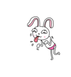 An optimistic yet Funny Bunny(for all)（個別スタンプ：31）