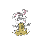 An optimistic yet Funny Bunny(for all)（個別スタンプ：36）