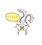 An optimistic yet Funny Bunny(for all)（個別スタンプ：39）