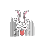 An optimistic yet Funny Bunny(for all)（個別スタンプ：40）