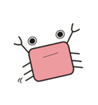 crab's name is YUJI KUBOTA.（個別スタンプ：9）