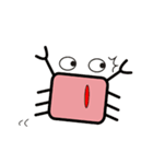 crab's name is YUJI KUBOTA.（個別スタンプ：16）