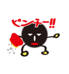 black pill bug（個別スタンプ：34）