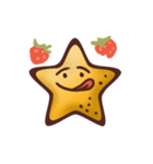 Cute Star Cookie（個別スタンプ：3）