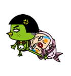 Fish ＆ Kappa（個別スタンプ：37）