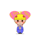 Yellow the little girl（個別スタンプ：2）