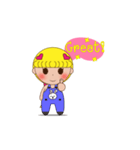 Yellow the little girl（個別スタンプ：8）